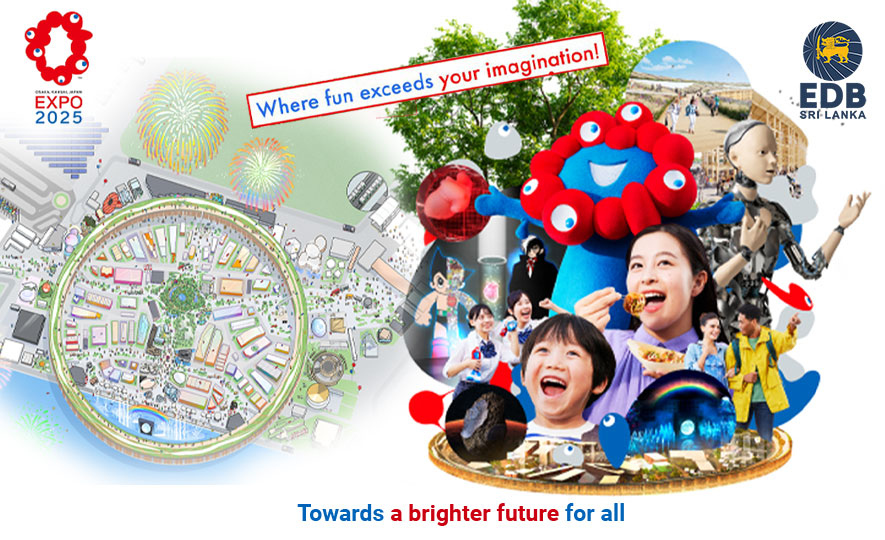 Sri Lanka Product Display at World Expo 2025 in Osaka, Japan
