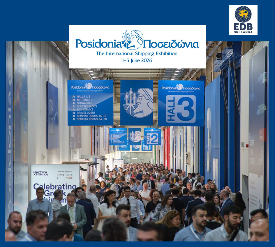 Sri Lanka’s participation at POSIDONIA 2026 exhibition